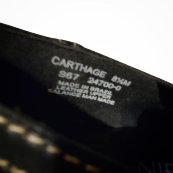 Connie women's Black point toe heels. - Picture 7 of 8